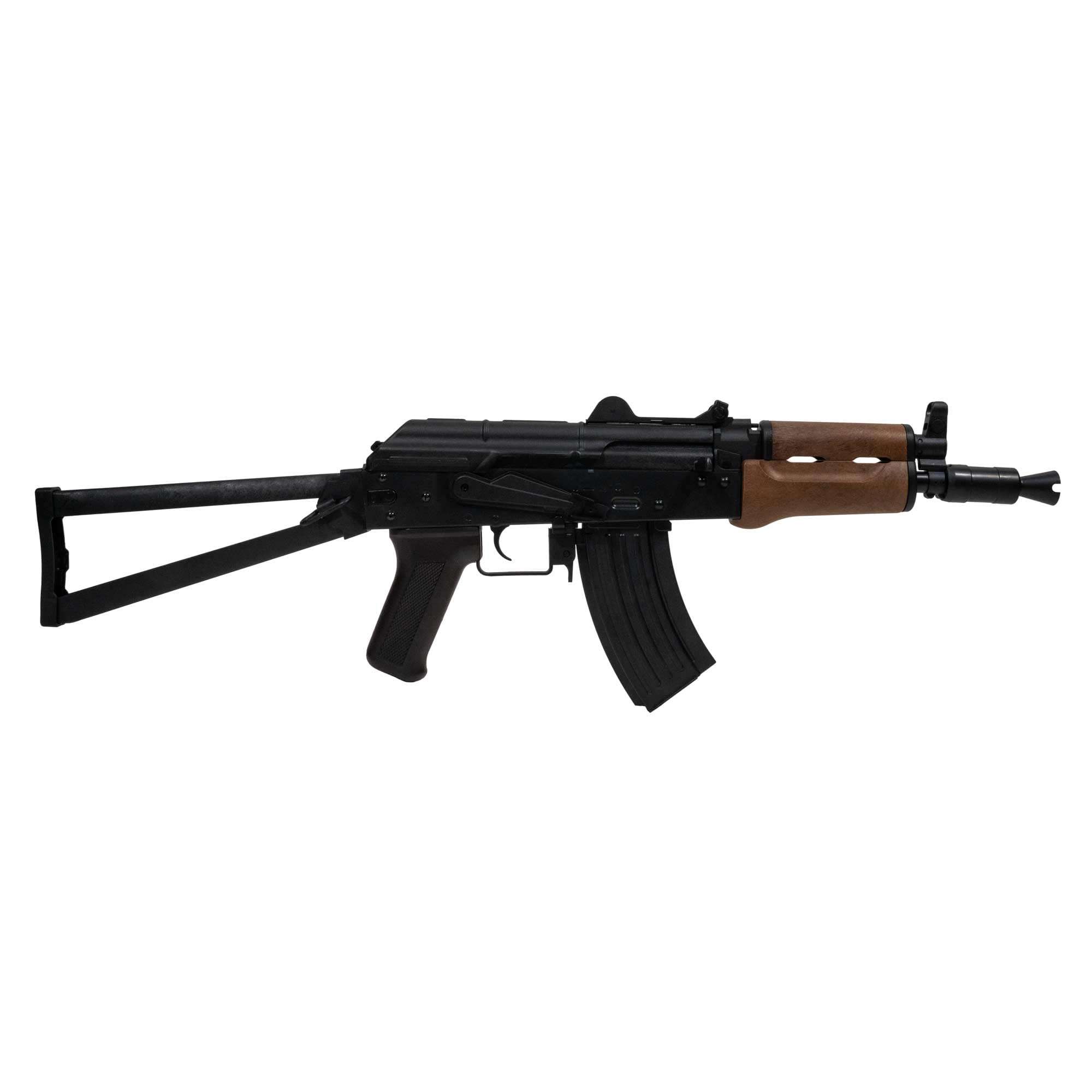 Pack Rifle Kalashnikov AKS-74U Airsoft/Material: plástico de Alta Resistencia/Potencia 0,7 Julios/Se suministra con Accesorios
