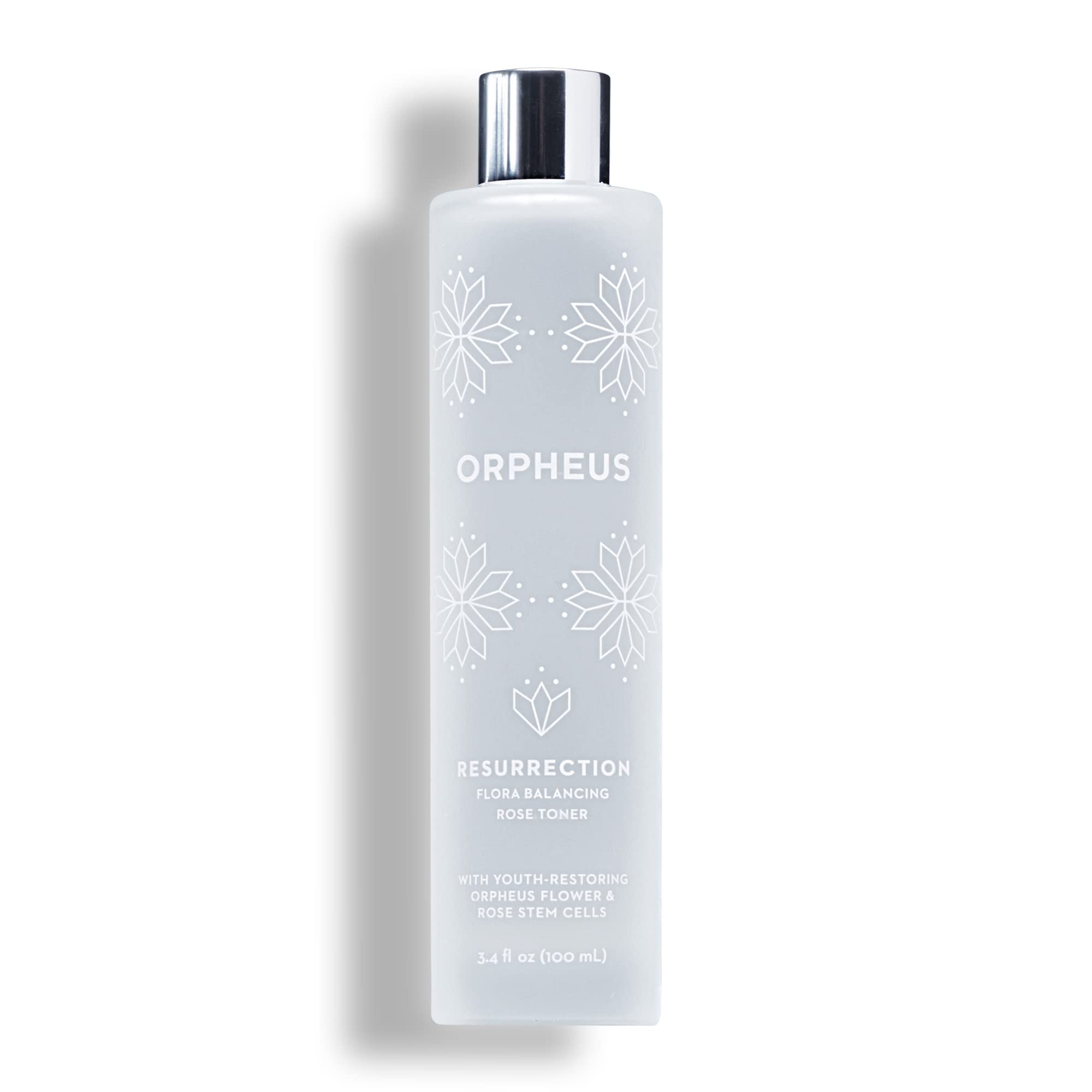 ORPHEUS Rose Water Toner for Face - 3.4 FL Oz. (100ml) - Flora Balancing Face Toner Infused with Orpheus Flower Cell Extract and Rosa Damascena Stem Cells | Vegan | Cruelty-Free