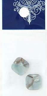 Resinate Plate Part Square Shell Grey 2pc