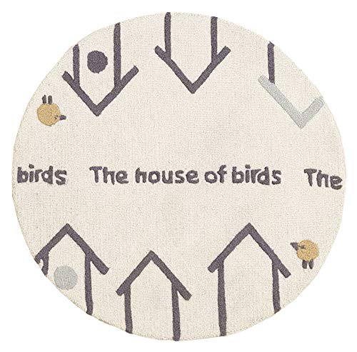 Alfombras Redondas Infantiles 100Cm Marca HAMID