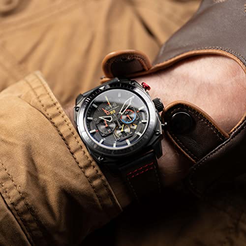 Avi-8 Hawker Hunter Atlas Chrono Black Ops #TOP1