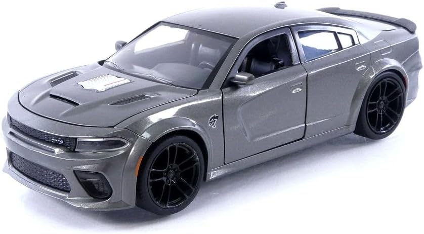 Jada Fast & Furious Fast X 1:24 Dom's 2021 Dodge Charger SRT Hellcat Die-Cast Car, Toys for Kids and Adults