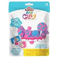 Play Doh Air Clay Foodie Sweets, Sensory and Educational Craft Toys for Kids, Ages 4+