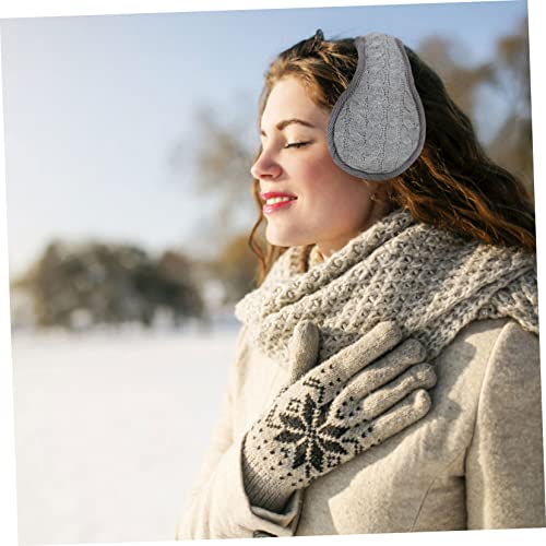 Orejeras de invierno accesorio de algodón protector frío orejas pack unisex 4