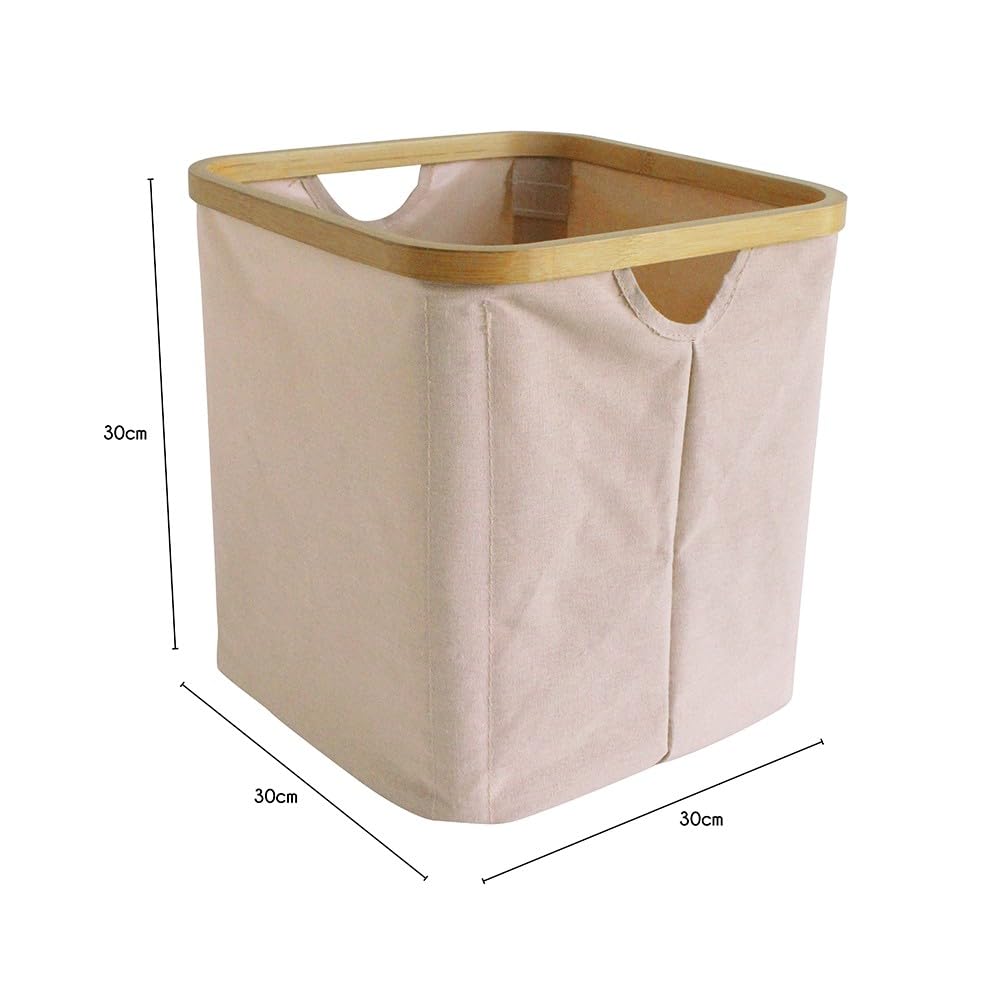 Box and beyond – Juego de 4 cestas de almacenamiento – 16,5 x 28,5 x 14 cm – metal gris con asas – calado – Almacenamiento, decoración, dormitorio, sala de estar, oficina, estilo elegante y elegante