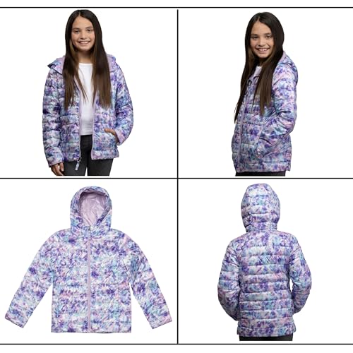Lands' End Kids Packable Hooded Down Puffer Jacket Coat (XXS-XXL)4
