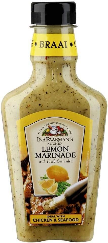 Ina Paarman'S Kitchen Peri-Peri Lemon Marinade, 500 Ml (Pack Of 1)