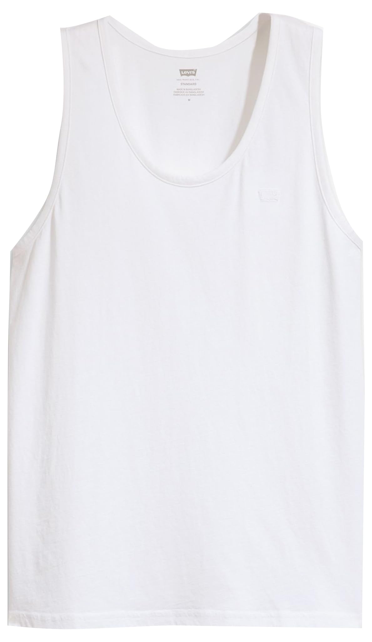 Levi's Men's Housemark Tank T-Shirt, Bright White, XXL