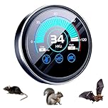 3T6B Rodent Deterrent Ultrasonic Plug-in, Indoor Mouse Repellent Rat Mice Deterrent for Attic House Warehouse Garage Basement, Sound Frequency 10kHZ