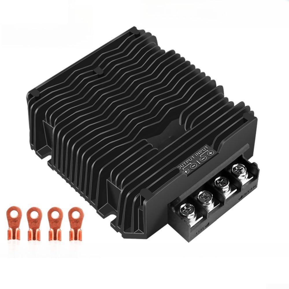 Amplificador de aleación de aluminio DC-DC 12V-28V 50A de alta potencia (WG