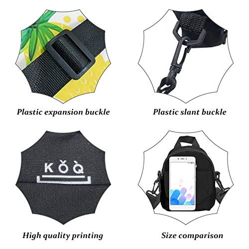 FuninCrea Canvas Messenger Bag - Cute and Fashion Shoulder Crossbody Phone Bag With Zipper3