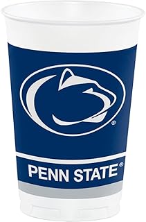 Penn State University 20 oz. Plastic Cups, 24 Count