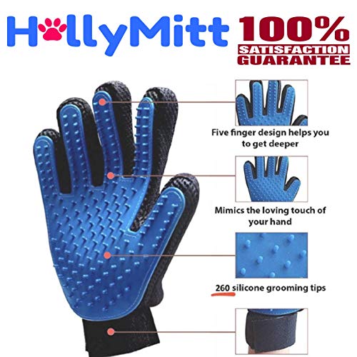 Pet-Grooming-Glove-and-Deshedding-Brush-Perfect-for-Cat-and-Dog-Short-and-Long-Hair-Gentle-Pet-Hair-Remover-Mitt-One-Size-Fits-All-260-Soft-Silicone-Tips-Right-Hand-Product-Name