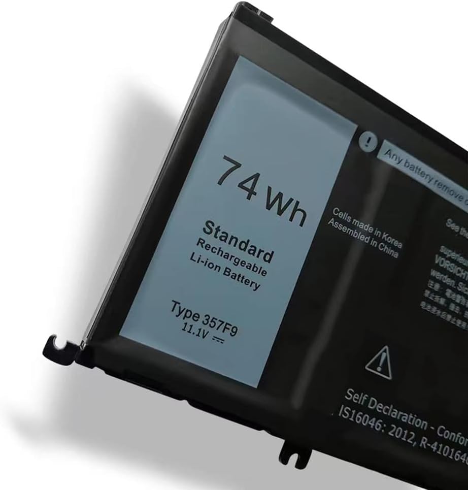 R & I 357F9 71JF4 0GFJ6 Laptop Battery Replacement for Dell Inspiron 15 7559 7557 7567 7566 7759 5577 5576 INS15PD-1548B 1548R 1748B 1848B 2548B... - Image 2
