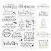 BOOMTOP Silikon Stempel Weihnachten Klare Stempel Frohe Weihnachten Stempel Set Deutsche Sprüche Weihnachtsgrüße Clear Stamps für Kartenherstellung DIY Geschenk Scrapbooking Klar Silikon günstig Kaufen-BOOMTOP Silikon Stempel Weihnachten Klare Stempel Frohe Weihnachten Stempel Set Deutsche Sprüche Weihnachtsgrüße Clear Stamps für Kartenherstellung DIY Geschenk Scrapbooking