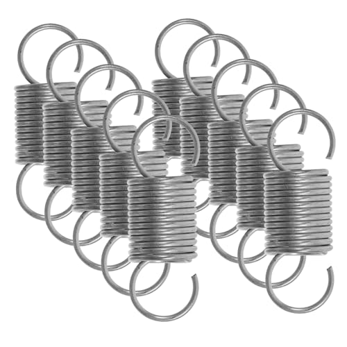 OUNONA 10pcs Replacement Tension Springs Long Wire Od Stainless Steel for Industrial Use
