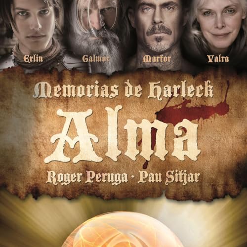 Diseño de la portada del título Memorias de Harleck I. Alma