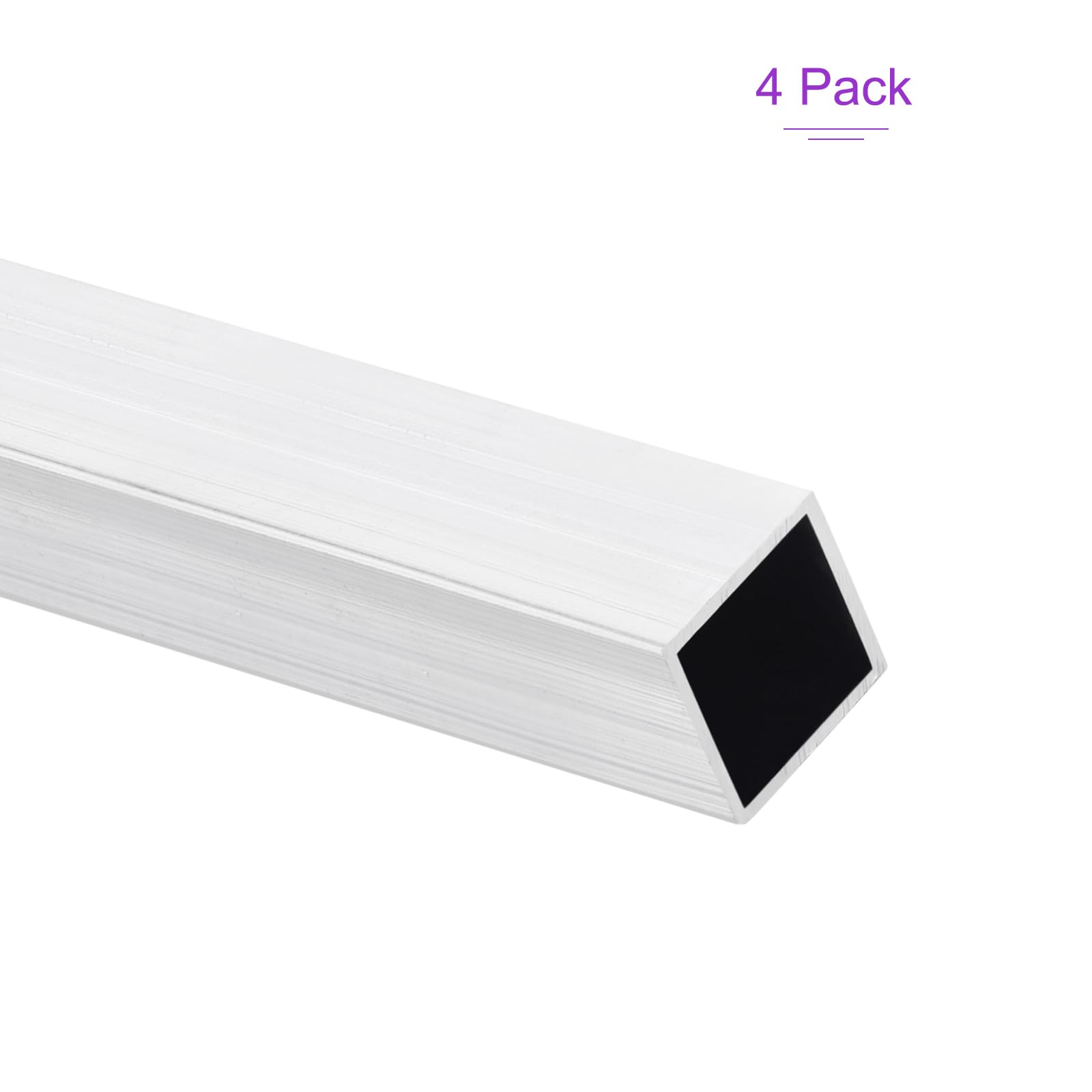 Lot De 2 Tubes Ronds En Aluminium 6063 – Dimensions 23x14x300 Mm – Parfaits Pour Projets DIY, Cadre Machine Et Support Structurel