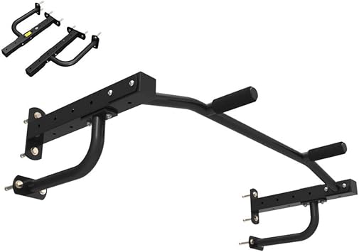 Horizontal Bar Wall Mounted Pull Up Bar,Gymnastics Sport Heavy Duty Wall Mount Pull Up Bar C B