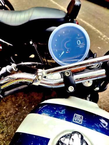 Image of Monsoon Speedometer Cap Cover, Rain Cover with Heavy Duty Microfibre, Compatible with Interceptor 650 Beear CC (Beear 650)