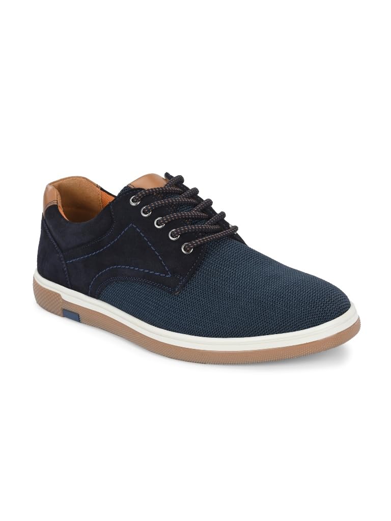 overdrive Suede Casual Sneakers for Men with TPR Sole and Lace ups (S2316822)-picture-14