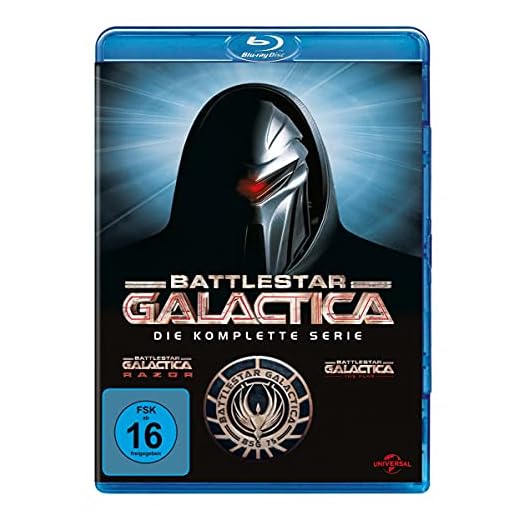 Battlestar Galactica - Season 1-4/Die komplette Serie [Blu-ray]