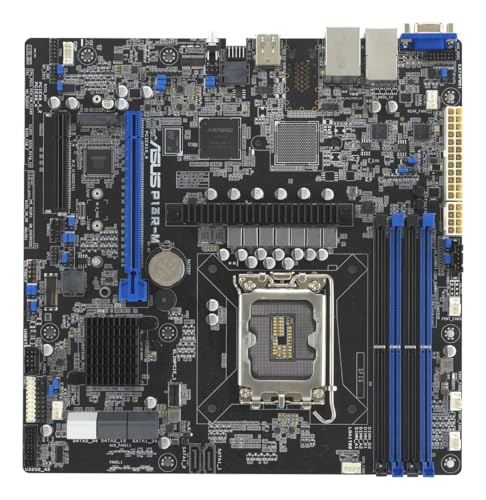 Carte mère ASUS P13R Intel C262 LGA1700 DDR5 Micro ATX Dual LAN .2 SATA III - vue 2