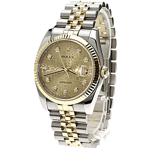 ROLEX(ロレックス) 116233G デイトジャスト 腕時計 ステンレス/SSxK18YG メンズ (中古)