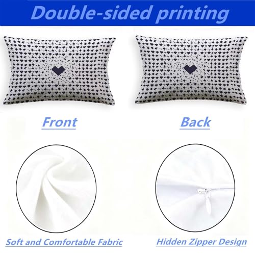 Housse coussin 60x90cm en velours double face pour rénover un canapé