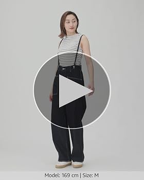 Amazon | [ジョンブル] ジーンズ 11ozデニムサスペンダー