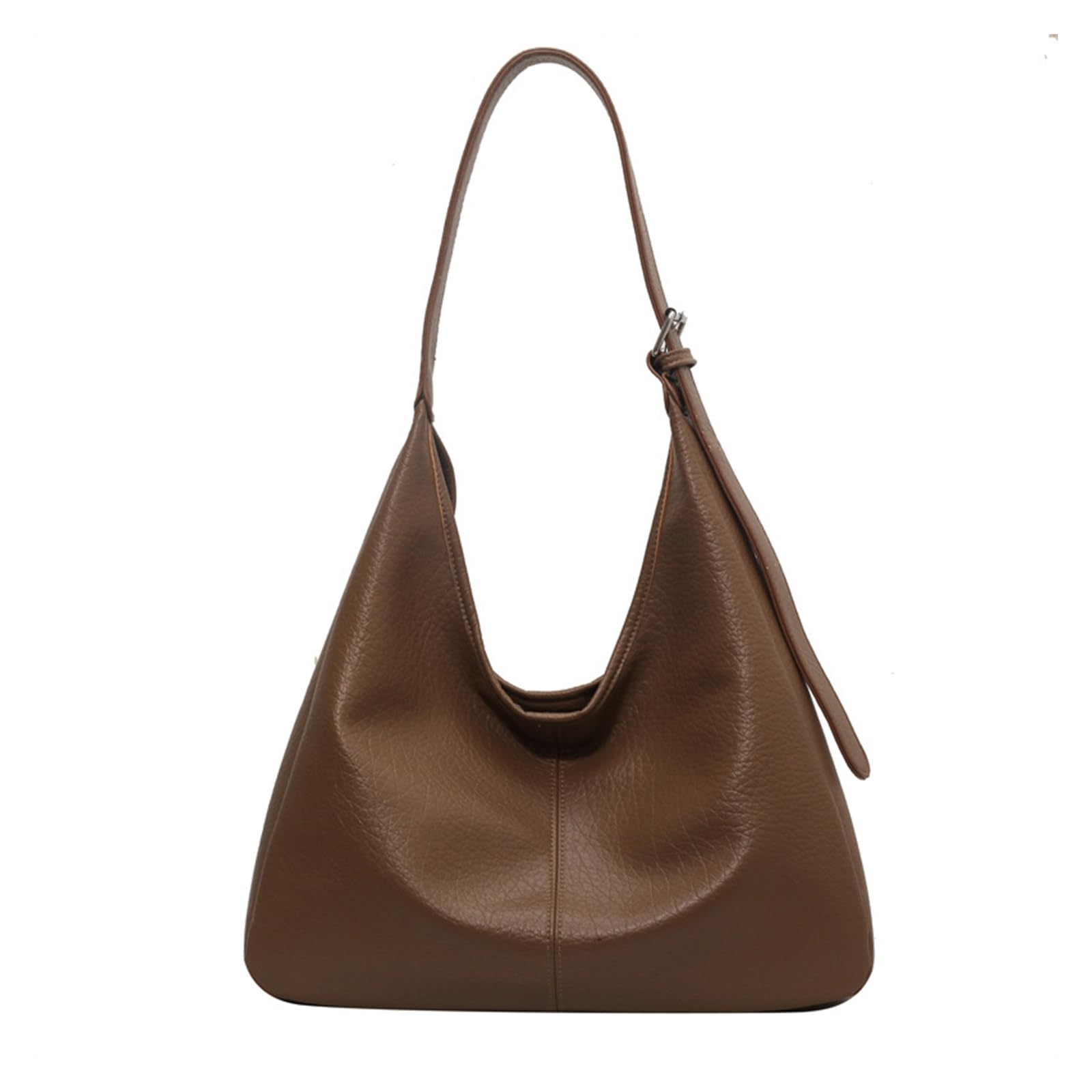 Jiqoe Women's Khaki Elegant Shoulder Bag With Ample Storage Space For Everyday Essential For Office College And Leisure