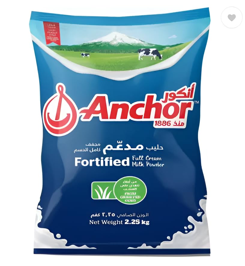 Anchor Fortified Full Cream Milk Powder Pouch 2.25 Kg| UAE Imported (B0DFH8SDRQ) Amazon Price History, Amazon Price Tracker