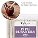The Frugal Smoker Cotton Bristle Pipe Cleaners – 200 Count Bag – 6 Inch Standard Bristle Pipe Cleaners for Deep Cleaning – Firm Scrubbing