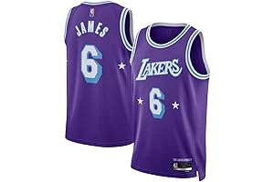 Lebron James Los Angeles Lakers Kids Purple #6 Infant Toddler Alternate Swingman Jersey