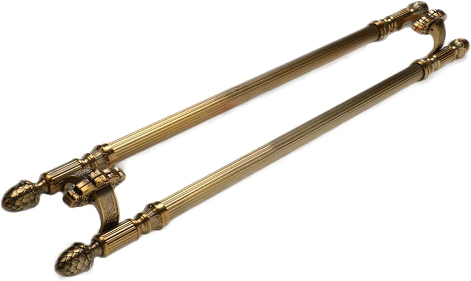 Poignée de porte en bronze au design élégant pour sublimer votre entrée