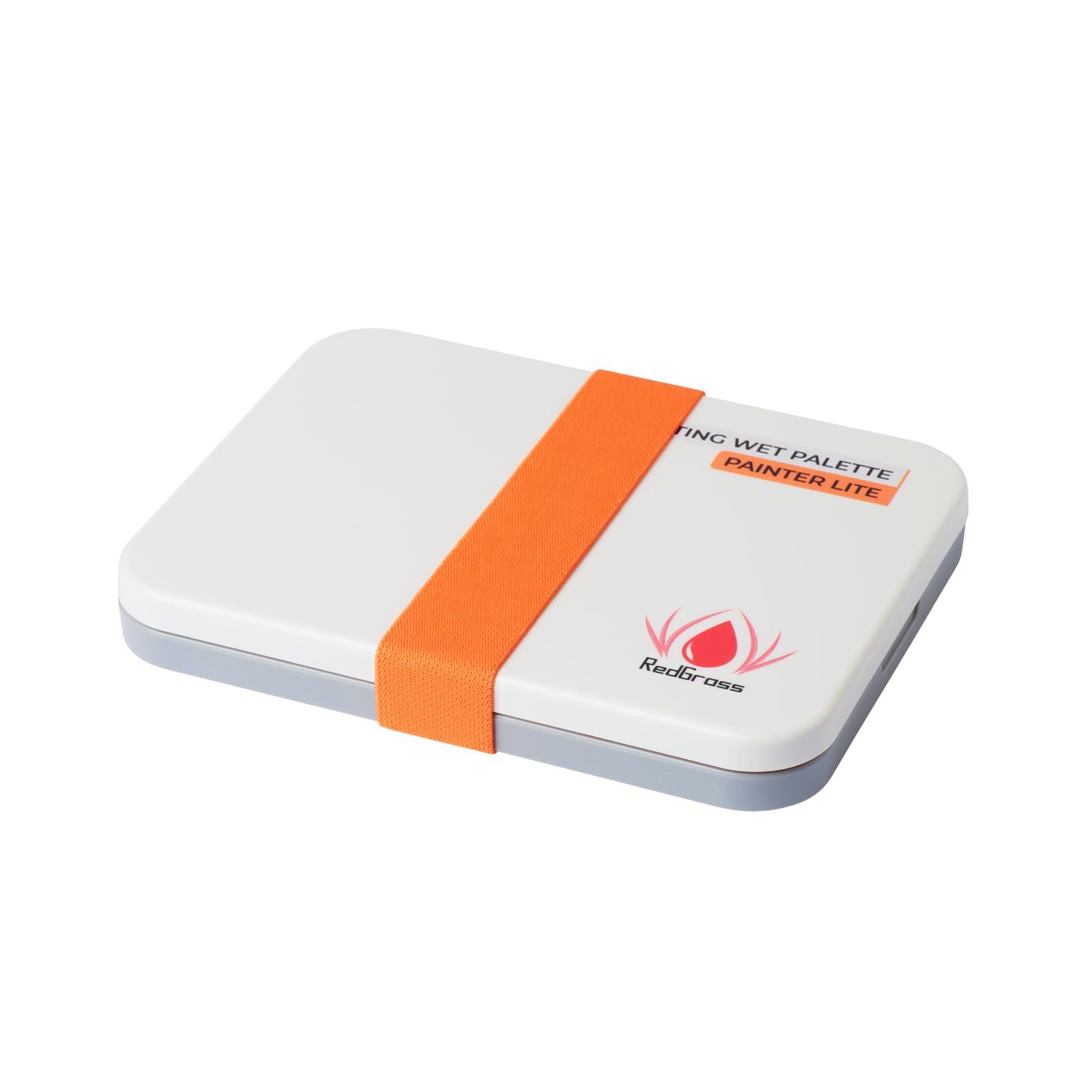 Redgrassgames Everlasting Wet Palette Painter Lite 22,6 cm do miniaturowego malowania i farb akrylowych, utrzymuje świeżość farb, zatwierdzona przez profesjonalnych malarzy, paleta malarska z