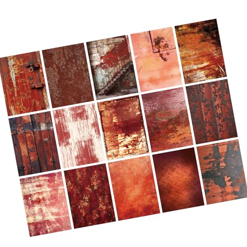 30シートレトロクラフトペーパーパックアンティークバックグラウンド装飾紙スクラップブッキングサプライ用Scrapbook Journalアルバムジャーナル