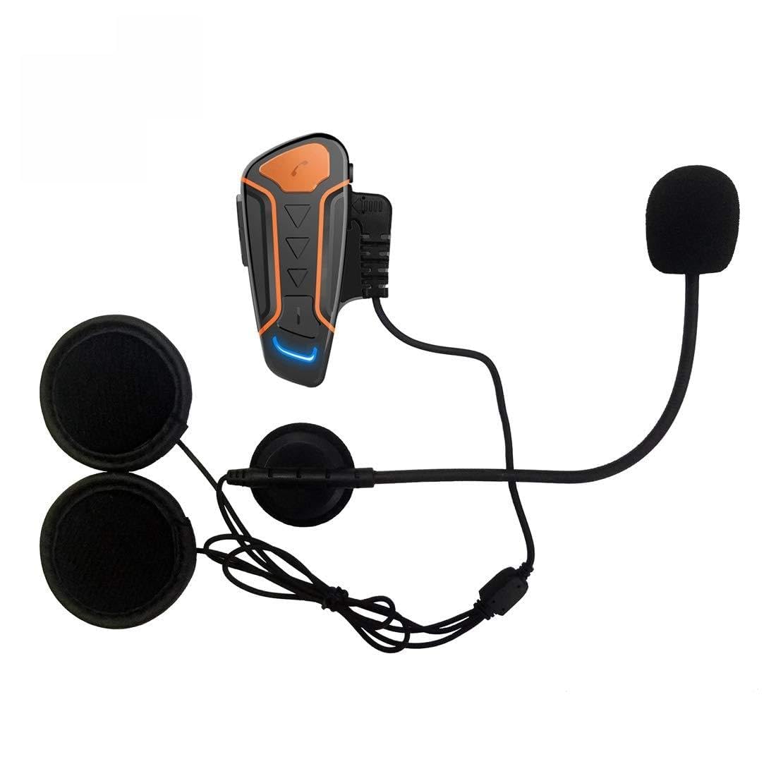 Intercomunicador de Bluetooth para motocicleta 1000m duplex manos libres casco 8