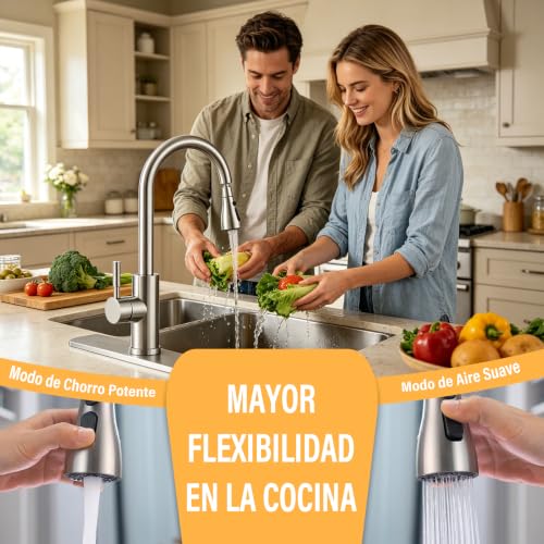 Llaves para fregadero de acero inoxidable 24 Imagen adicional