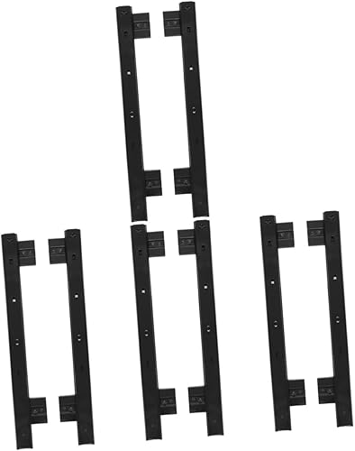 EXCEART 4 pares de rieles para teclado, accesorios de oficina, rieles deslizantes para cajones, soporte de escritorio, rieles de cajón, deslizadores