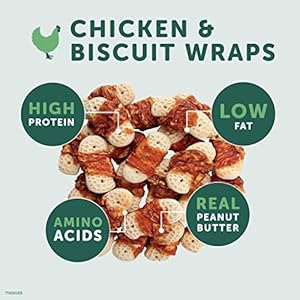 Chicken & Peanut Butter Flavored Dog Biscuits, 16oz