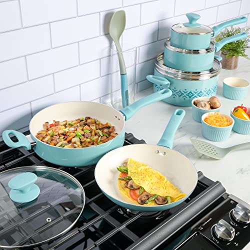 Spice-by-Tia-Mowry-Savory-Saffron-16-Piece-Healthy-Nonstick-Ceramic-Cookware-Set-Aqua-Blue