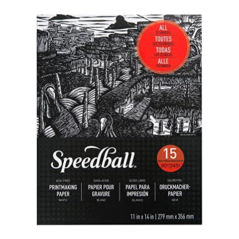 Papel para manualidades Speedball 7082 blanco Cover