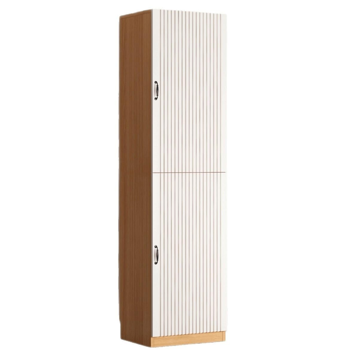 Cenz-888 Shoe Rack Free Standing Shoe Cabinet Integrated Against Wall Home Entrance Hall Hallway Rack Entryway Shoe Shelf(White)