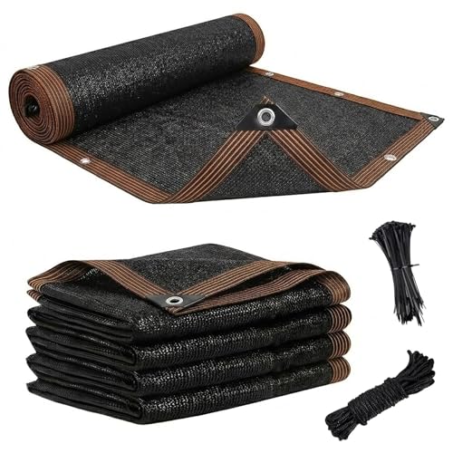 Genérico Malla de Sombreo Proteccion UV Impermeable Malla Ocultacion para Valla Ocultacion Jardin Exterior Toldo Vela Rectangular Toldos Exterior Terraza Balcon Privacidad Red de Sombra(8.0x16.0 M)