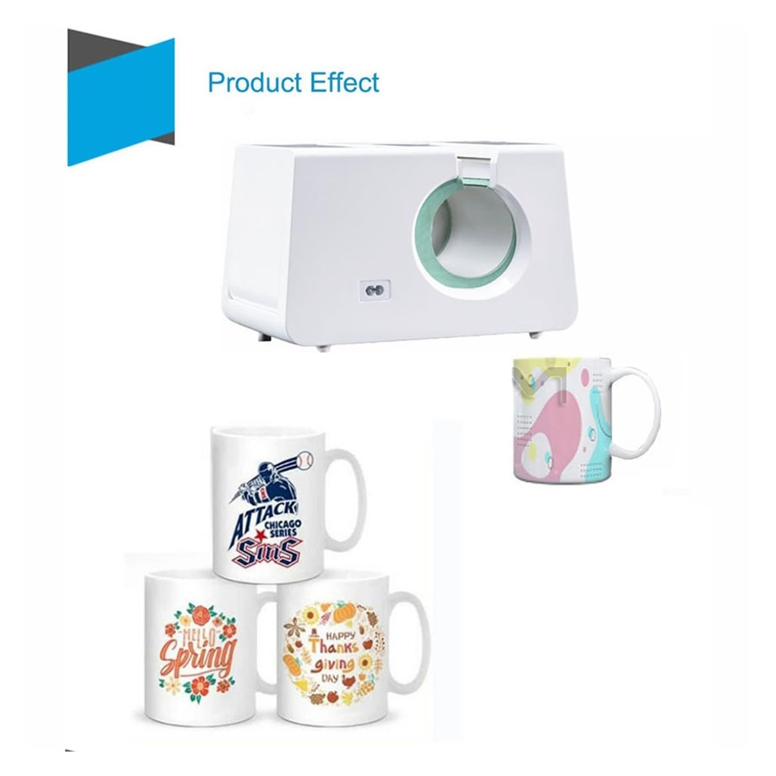 Amazon | 熱プレス機 自動マグヒートプレス機、11オンス転写昇華