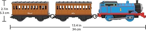 Miniatura 5 de Thomas  Friends Thomas Annie  Clarabel tren de juguete motorizado a batería para niños preescolares de 3 años en adelante Exclusivo de Tienda