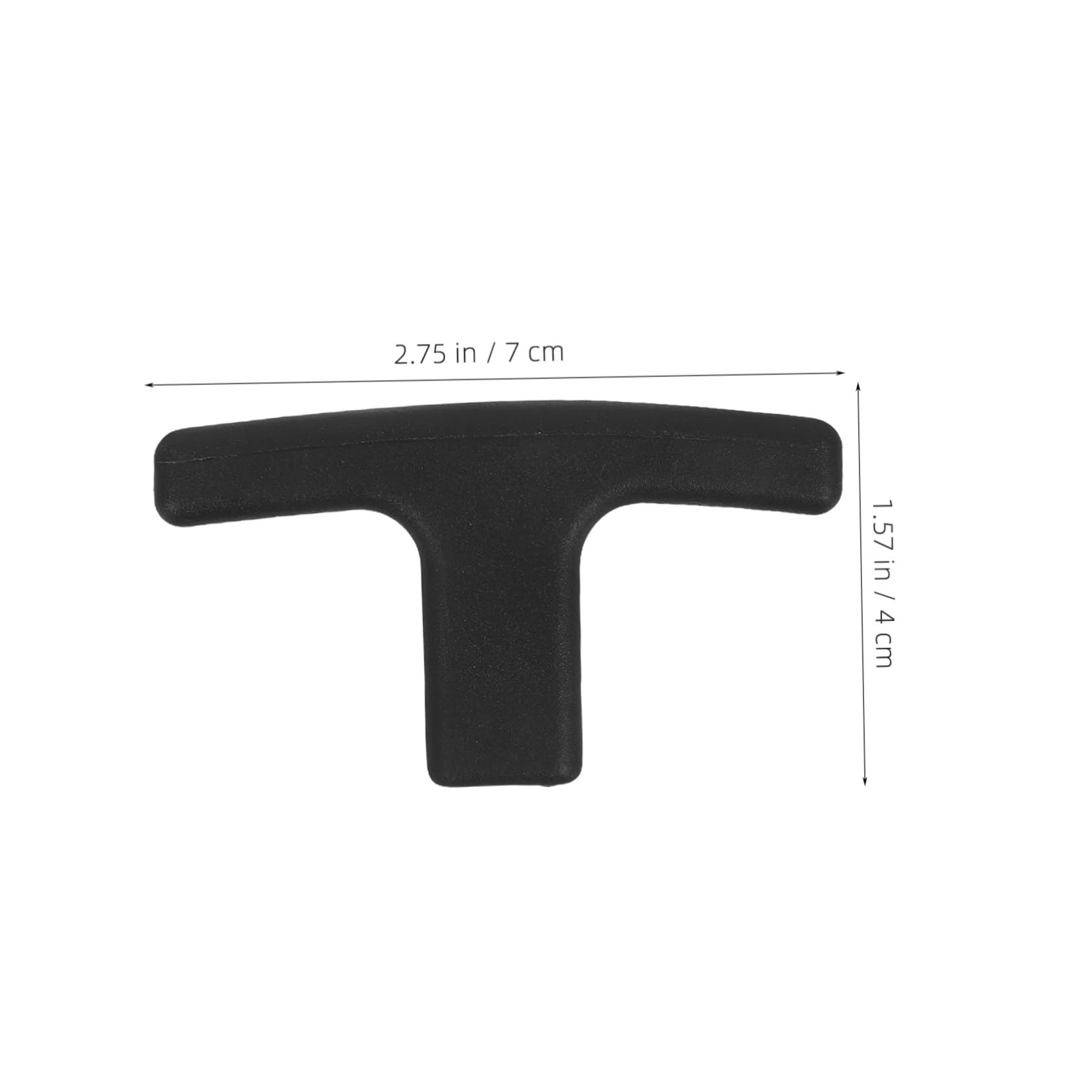 Unomor Pull Cord Handles Replacement Plastic T-Handle Non-Slip Surface for Rv Waste Valve