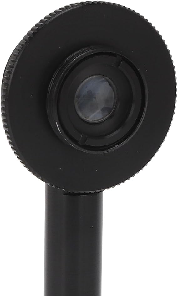 Total Station Diagonal Eyepiece, Elbow Eyepiece for GEOMAX ZT10, High Strength ABS Bent Eyepiece with Optical Glass for Tunnels Subways Railways Inspection