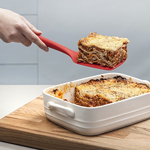 Spatule de cuisson silicone finies les tranches de poisson brisées
